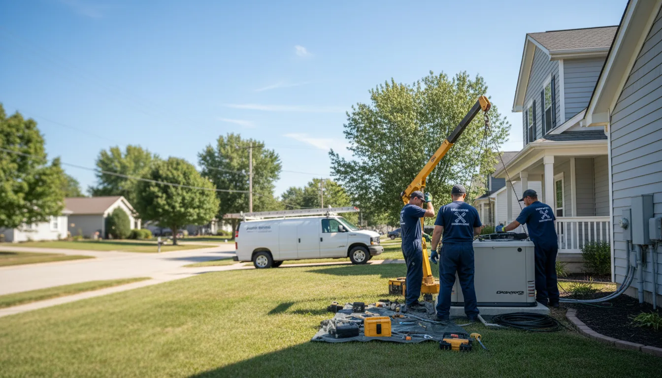Generator Installation in Grinnell, KS near me